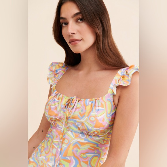 Anthropologie x Olivia Rubin - Amaya Slip Dress, size 18 - Picture 3 of 10